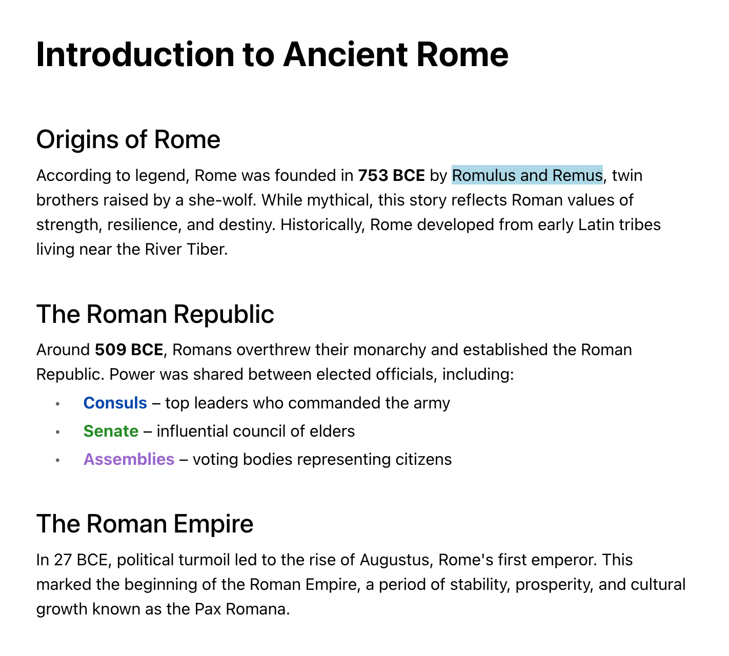 Published without private notes